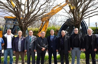 Hamidiye’de Zeytinliklere Modern Sulama Hattı